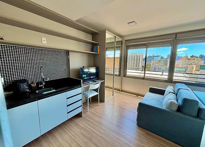 Loft Jp 1117 , Em Frente Ao Parque Da Redenção Apartamento